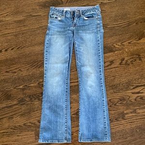 Gap light wash bootcut jeans